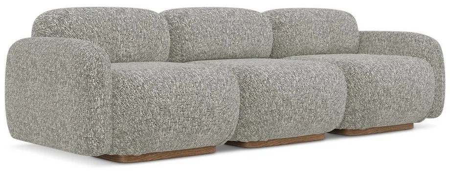 Sivá pohovka 270 cm Ailani – Makamii