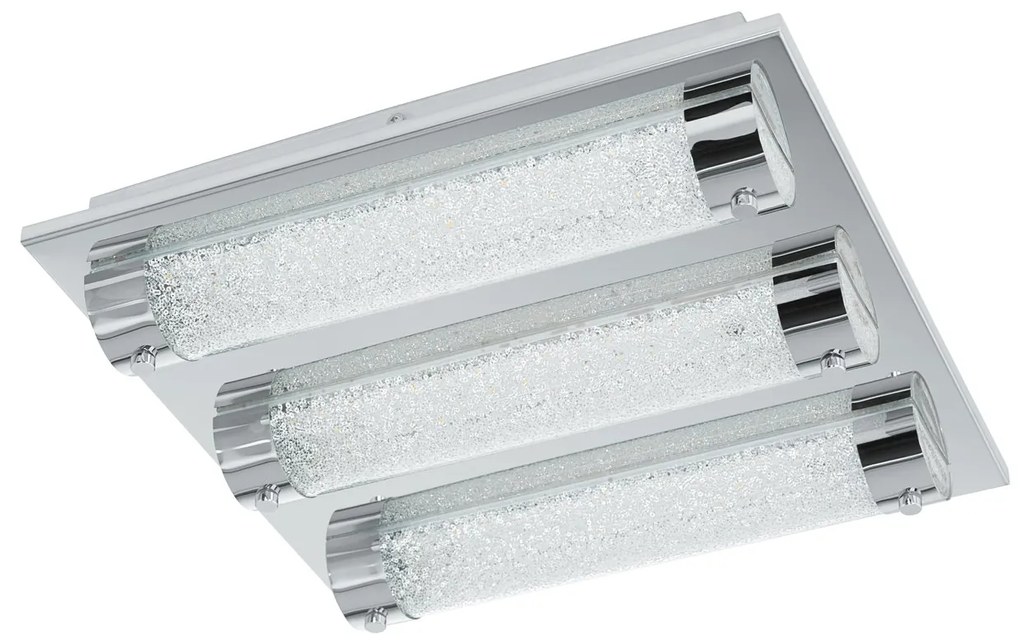 EGLO Moderné LED svietidlo do kúpeľne TOLORICO, 7W, denná biela, 35x35cm, hranaté