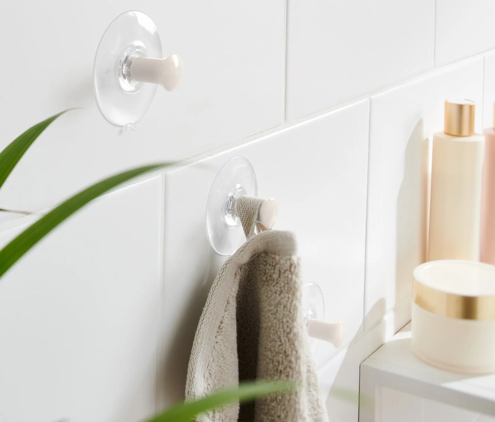 Háčiky s prísavkou, 3 ks