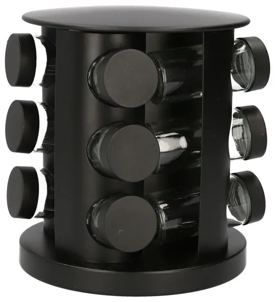 Sada koreničiek OTTO na otočnom stojane, čierna 982587