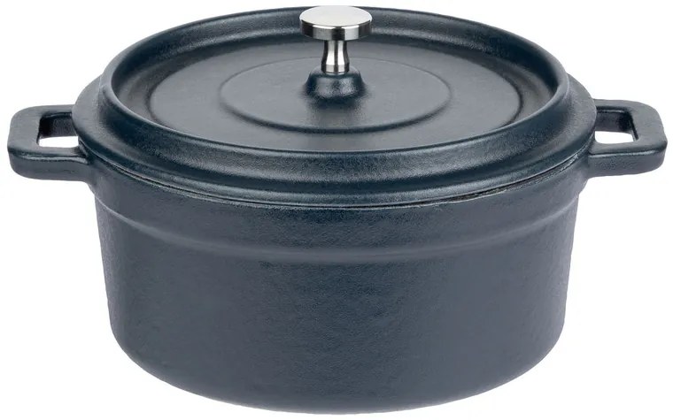 GSW Súprava liatinových mini servírovacích hrncov, 2-dielna (modrá) (100354492)