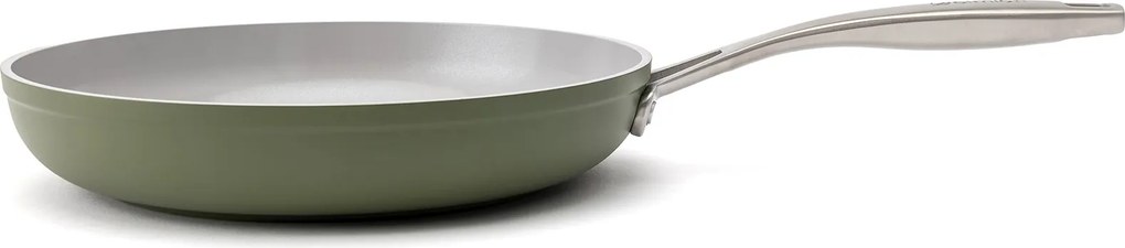 Elmich Nepriľnavá keramická panvica Zen Ø 26 cm – olivovozelená