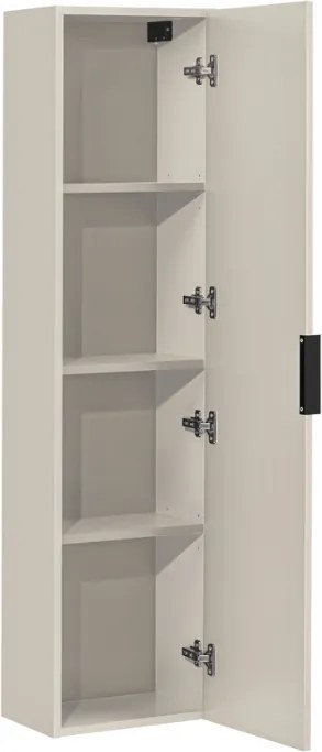 Vysoká kúpeľňová skrinka ADELE CASHMERE 80-01-1D béžová