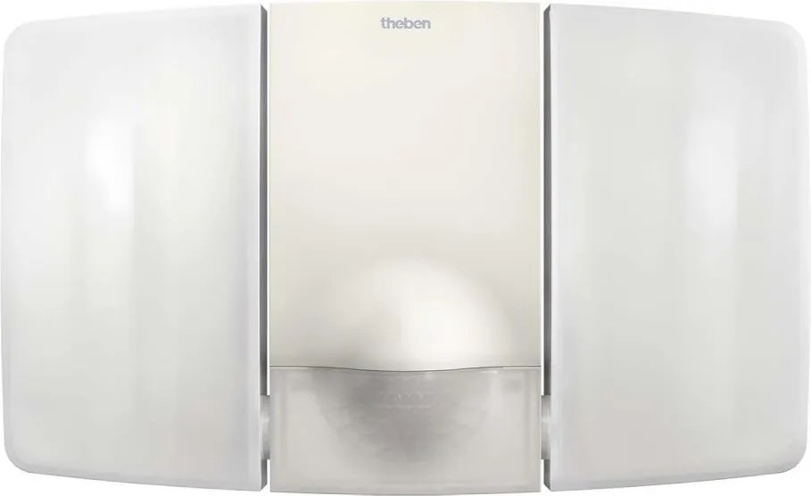 theben - LED nástenný reflektor so senzorom 2xLED/10W/230V biela IP55