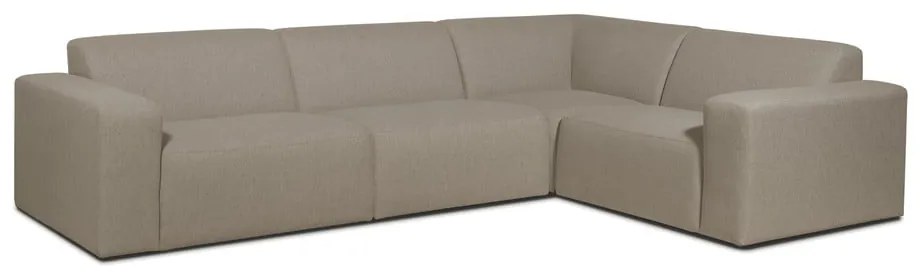 Béžová rohová pohovka (pravý roh) Roxy – Scandic