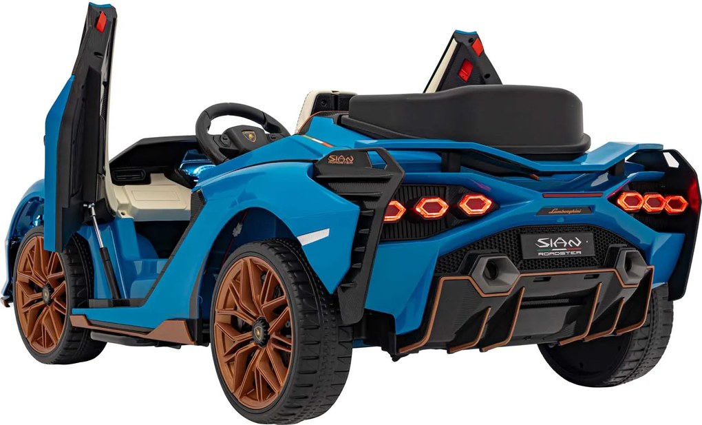Ramiz Vozidlo Lamborghini SIAN modré