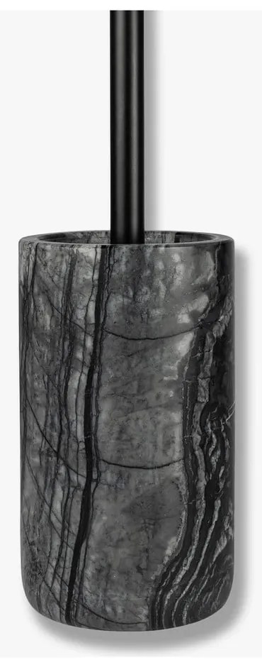 Čierna mramorová WC kefa Marble – Mette Ditmer Denmark