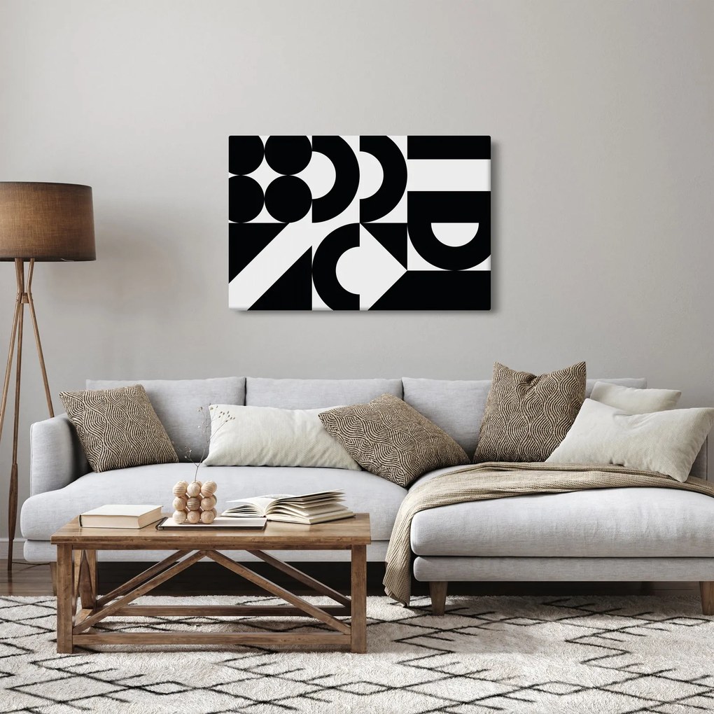 Obraz - Geometrická abstrakcia N⁰2 (90x60 cm)