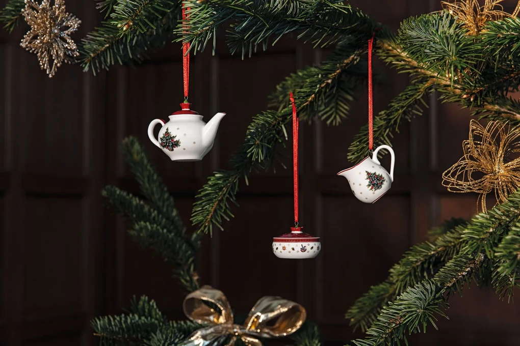 Ozdoby na stromček Toy's Delight Coffeeset 3 ks