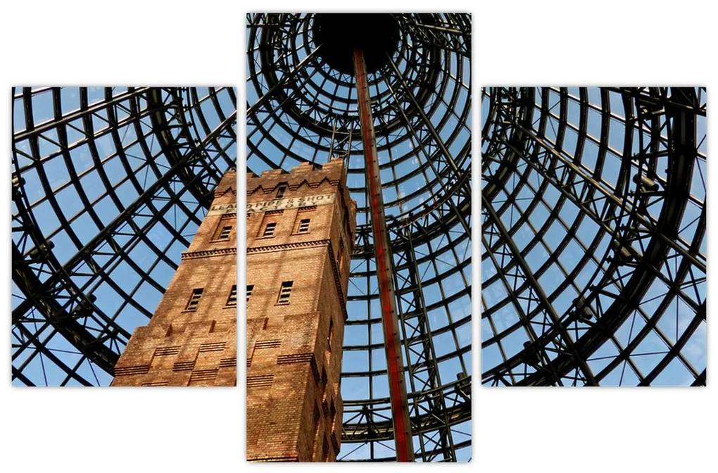 Obraz veže v Melbourne (90x60 cm)