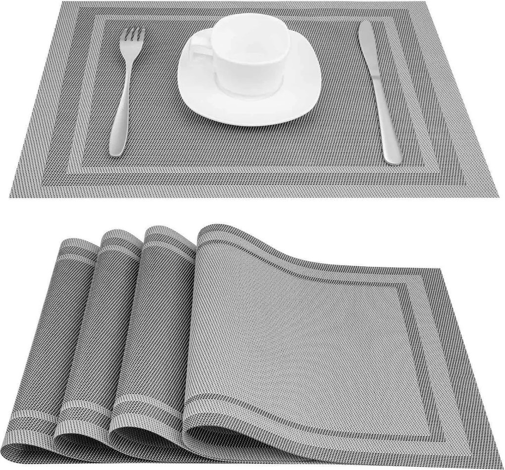 Prestieranie AMERICANO strieborné 30x45 cm