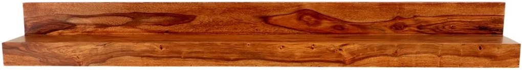 furniture-nabytek.cz - Police na stenu z dreva palisander 150x22x17