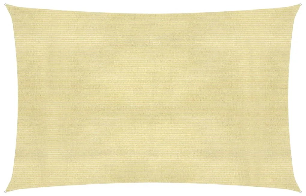 vidaXL Tieniaca plachta 160 g/m², béžová 4x5 m, HDPE