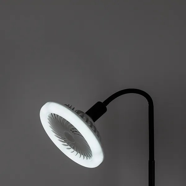 Rabalux 74031 - LED stojacia lampa s ventilátorom, priemer 30 cm, 1xE27/16W/230V