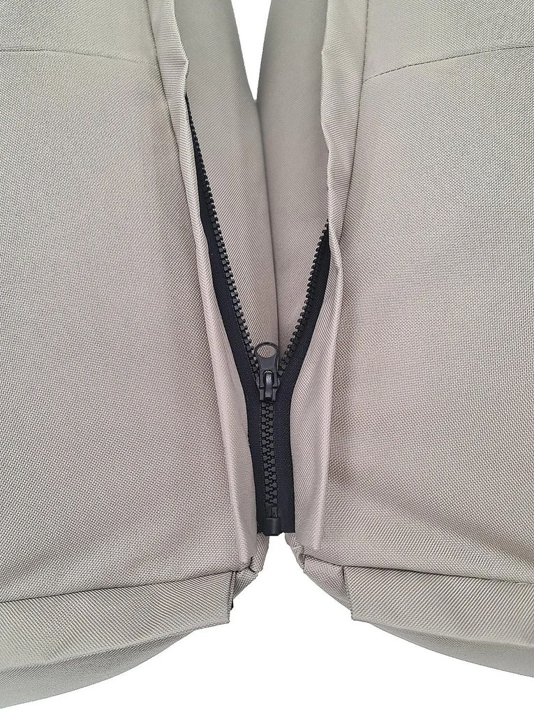 Textilná modulová 3-miestna lavica MODULTEX (cappuccino) bez náplne