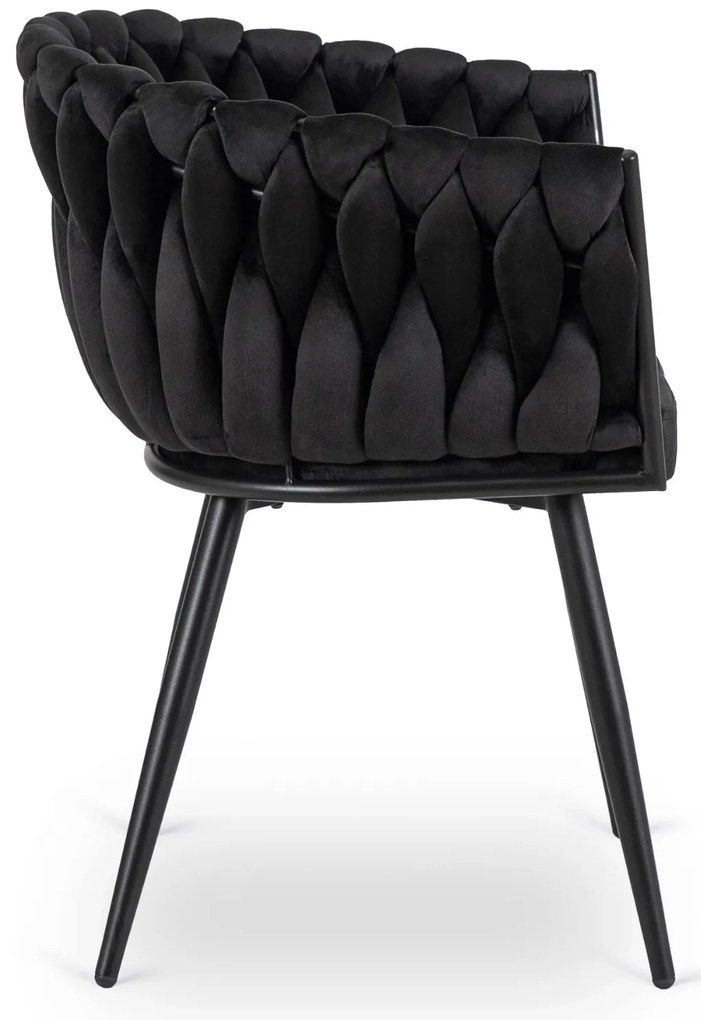 PROXIMA.store - Čalúnená jedálenska stolička ELENA FARBA: zelená