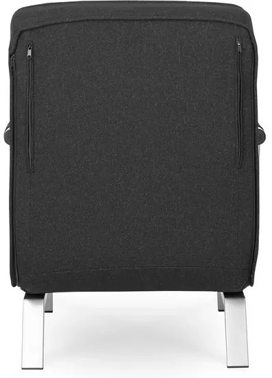 Kreslo pohovka rozkladacia PRATO čierna - vintino.sk