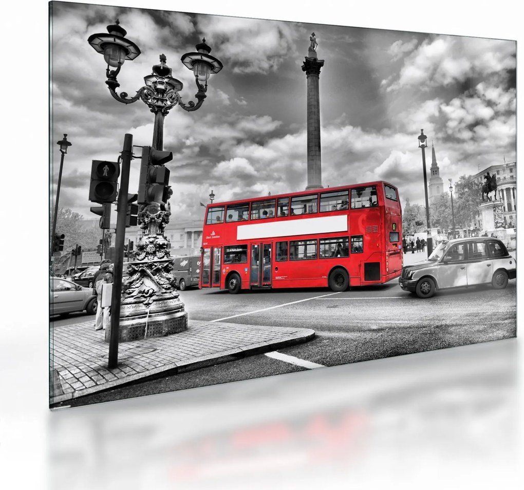 Sklenený obraz - Trafalgar Square (70x50 cm)