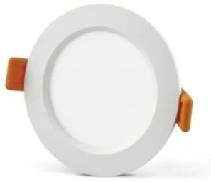 PLX LED podhľadové stropné osvetlenie MARS, 7W, teplá biela, 9,8 cm, okrúhle, biele