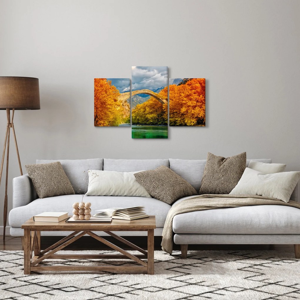 Obraz - Konitsa most (90x60 cm)