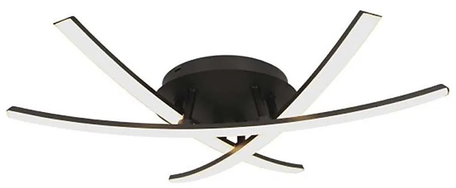 LED Stropné svietidlo LED/20W/230V 3000K čierna