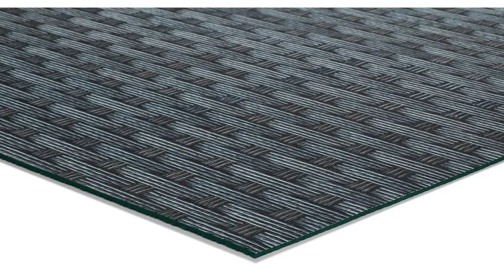 Tmavomodrý koberec behúň 52x100 cm Šprinty Tatami – Universal