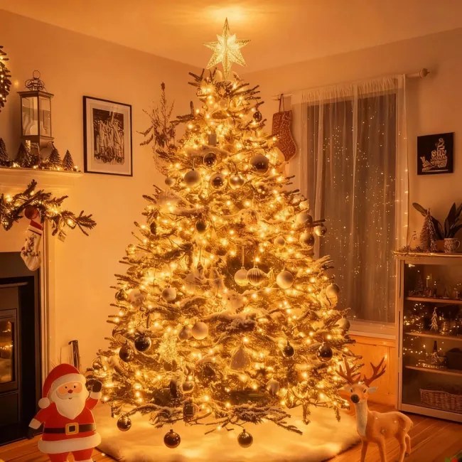 Dekoračné svetielka 320 LED biele