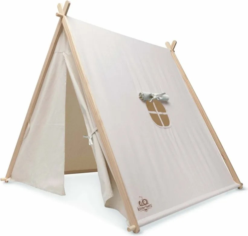 Detský stan na hranie naturálny