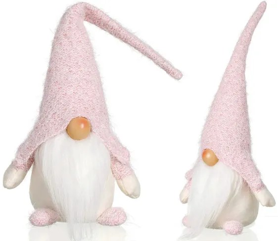 Vianočný škriatok YX068 - ružový