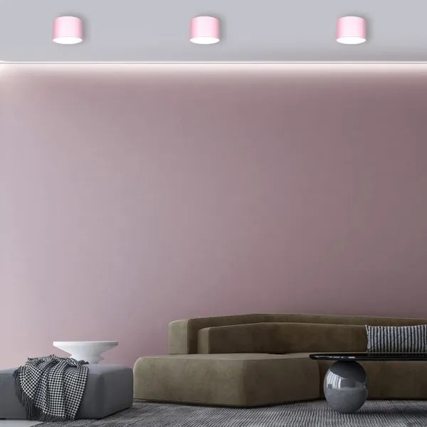 Bodové svietidlo DIXIE 1xGX53/11W/230V ružová