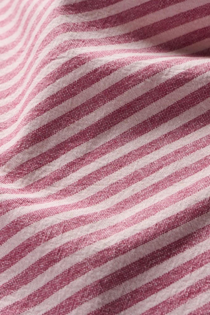 Ib Laursen Bavlnená utierka Linea Raspberry / Light pink 50 x 70 cm