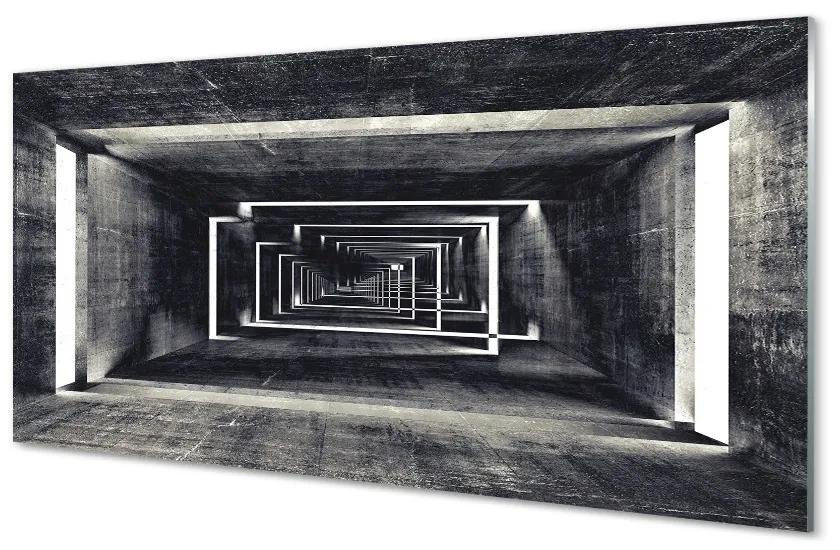 Sklenený obraz Tunel 100x50 cm
