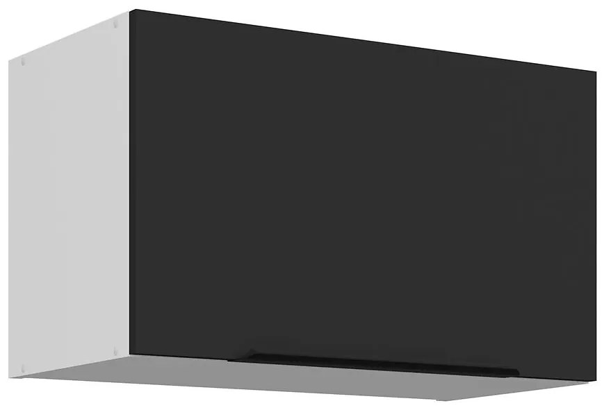 Kuchynská skrinka Aria-Bl/Wh Anti Fingerprint 60gu-36 1f