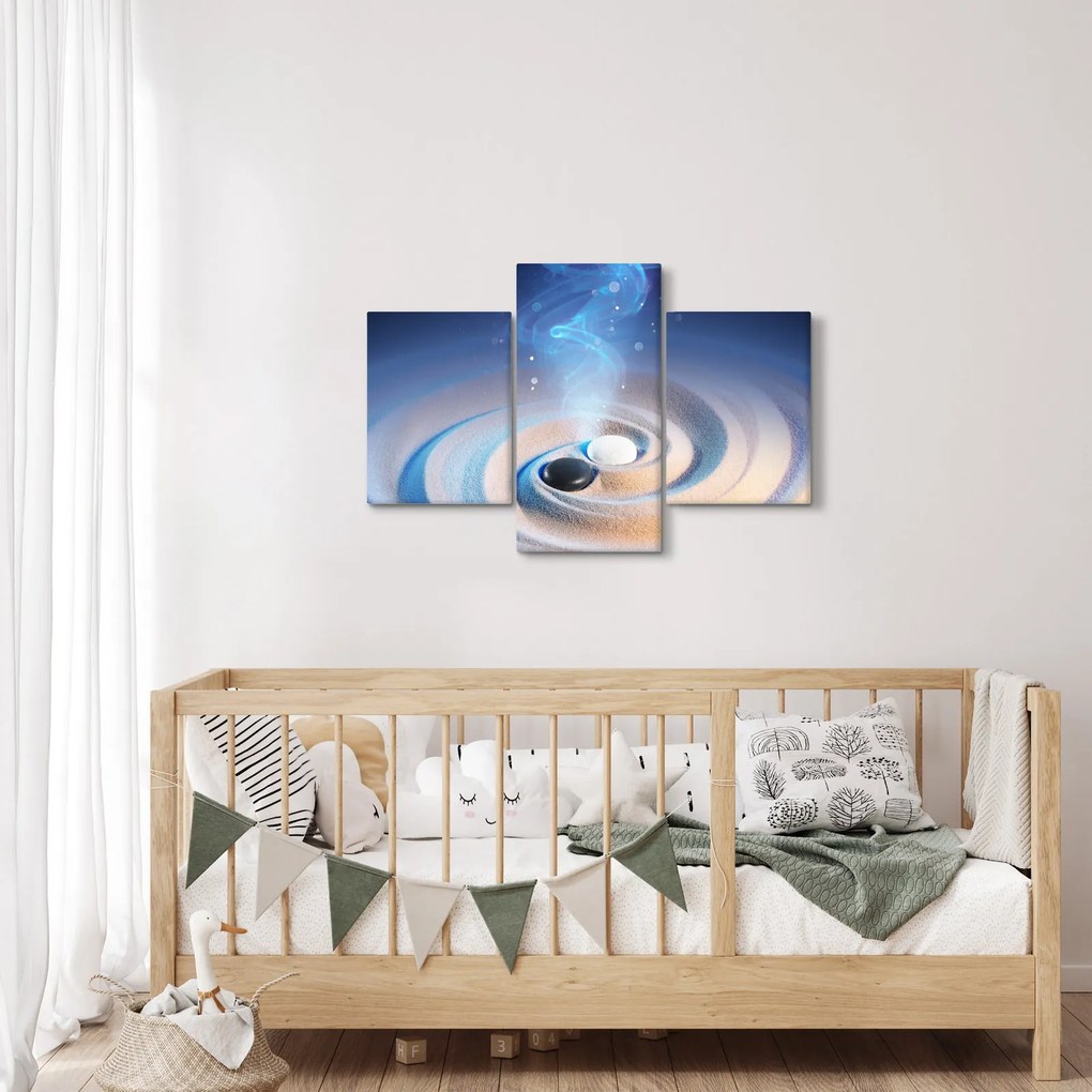 Obraz - Éterický yin-yang (90x60 cm)