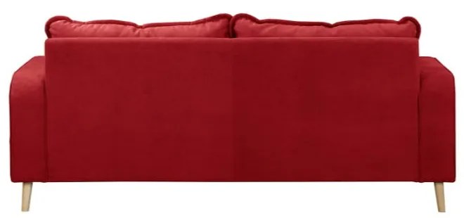 Červená pohovka 193 cm Beata - Ropez