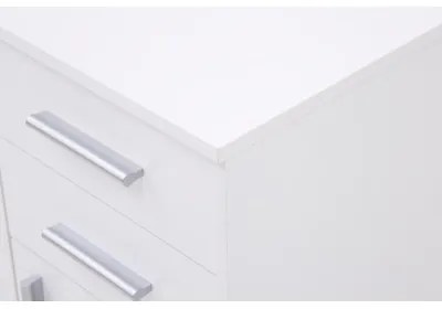Komoda so skrinkami a zásuvkami OPTI vysoká 111 cm