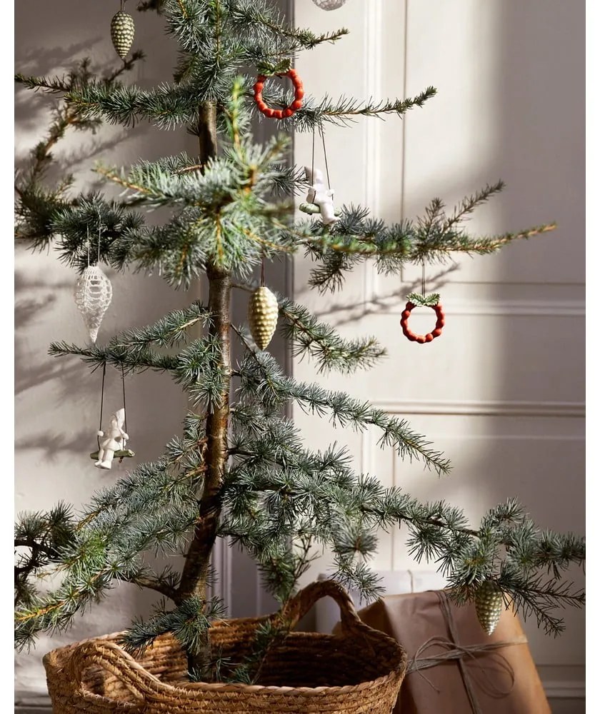 Porcelánová vianočná ozdoba Pine Cone – Kähler Design