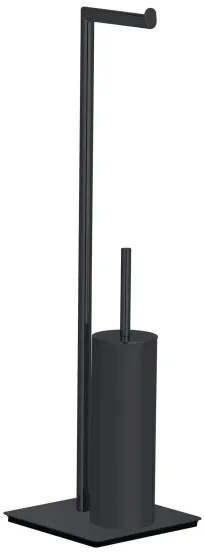 WENKO 71556800 - WC súprava RECCO 20x71,5 cm čierna