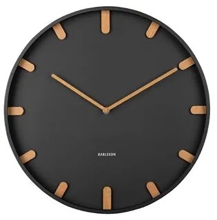 Karlsson 5942BK dizajnové nástenné hodiny 40 cm