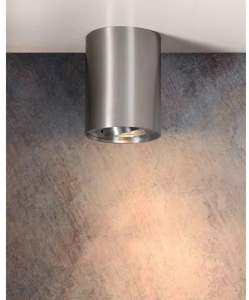 Lucide 22952/01/12 - Bodové svietidlo TUBE 1xGU10/50W/230V matný chróm