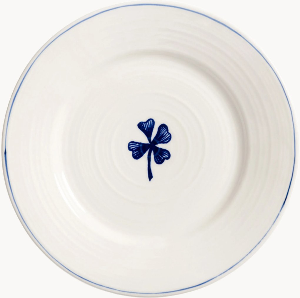 Ručne maľované raňajkové taniere Anouk, 2 ks