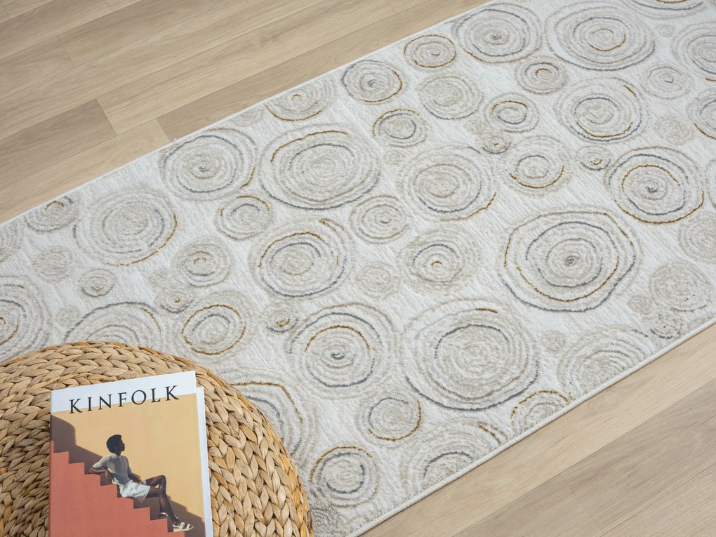 Kusový koberec My Style creme, 160x230, béžová, chodba / predsieň, My Flair