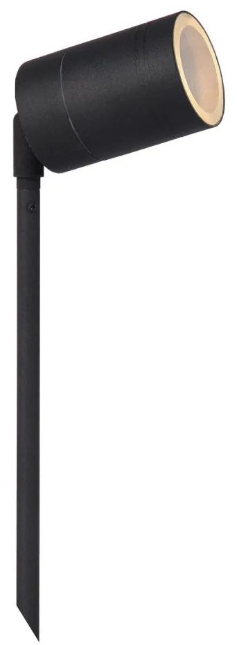 Lucide 14868/05/30 - LED Vonkajšia lampa ARNE-LED 1xGU10/5W/230V čierna LC0520