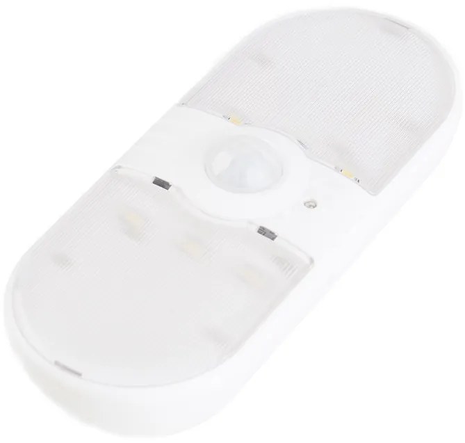 Nástenné LED svietidlo, 1x LED 0,5w 4000k, w, pohybový senzor