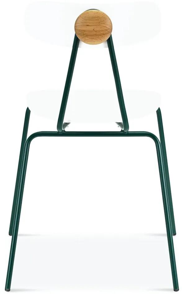 FAMEG Skool - AM-2121 - jedálenská stolička Farba dreva: buk štandard, Čalúnenie: dyha