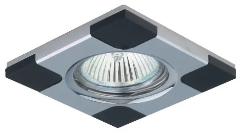 DOWNLIGHT GU10/50W, WENGUE/CHROME