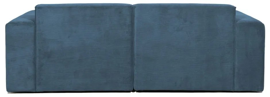 Modrá menčestrová pohovka 202 cm Sting – Scandic