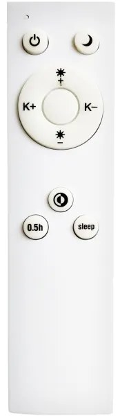 Top Light - LED Stm. luster na lanku SALERNO LED/60W/230V 3000-6500K biela + DO