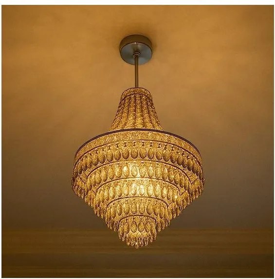 Luster na tyči CORAL 3xE14/40W/230V pr. 36 cm