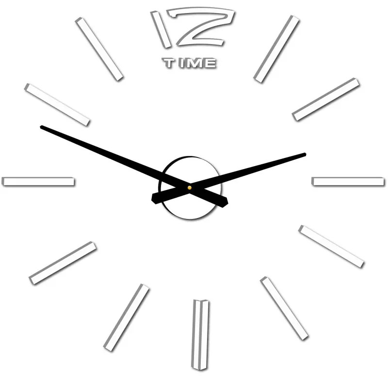 Dekoratívne nalepovacie hodiny na stenu I SENTOP 12S003
